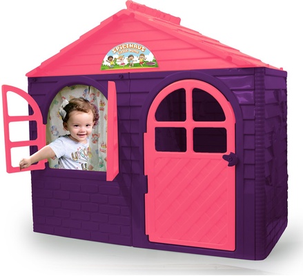 Casita de Juegos Jardin Little Home Lila